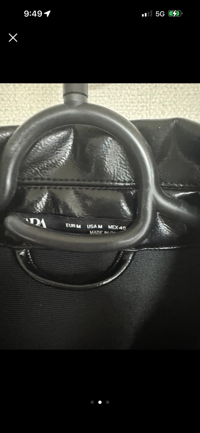 자라 가죽자켓 상품이미지2