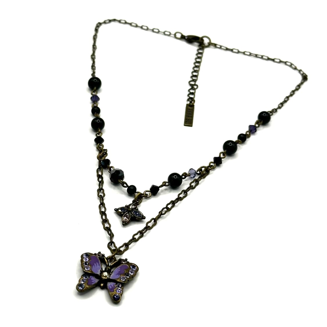 Annasui butterfly layered necklace 상품이미지4