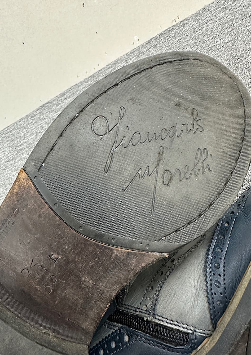 빈티지 윙팁 부츠 275 상품이미지7