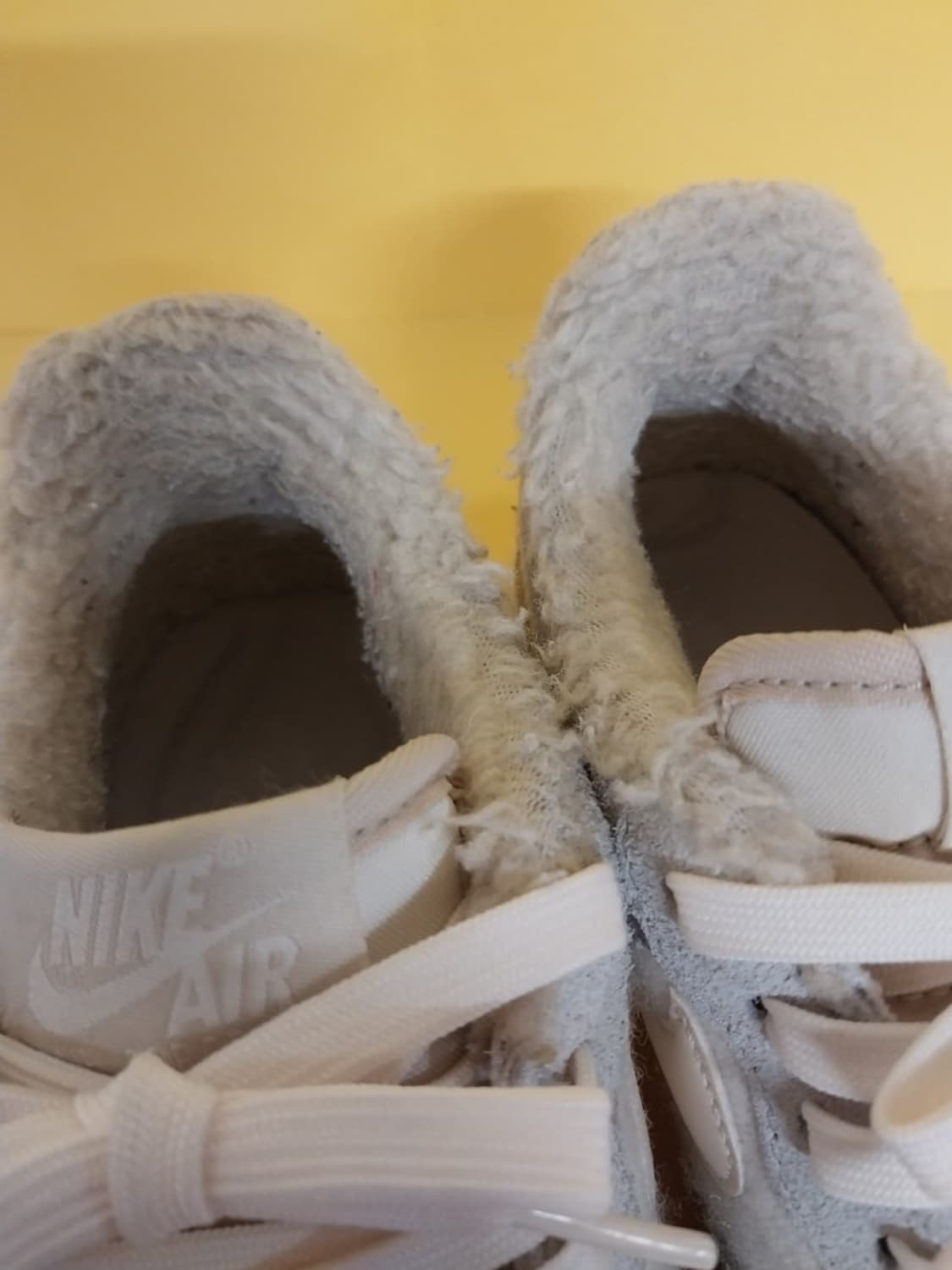 여성 나이키 에어포스 LV8 포톤 더스트 캐시미어 플리스 운동화 (240 상품이미지5