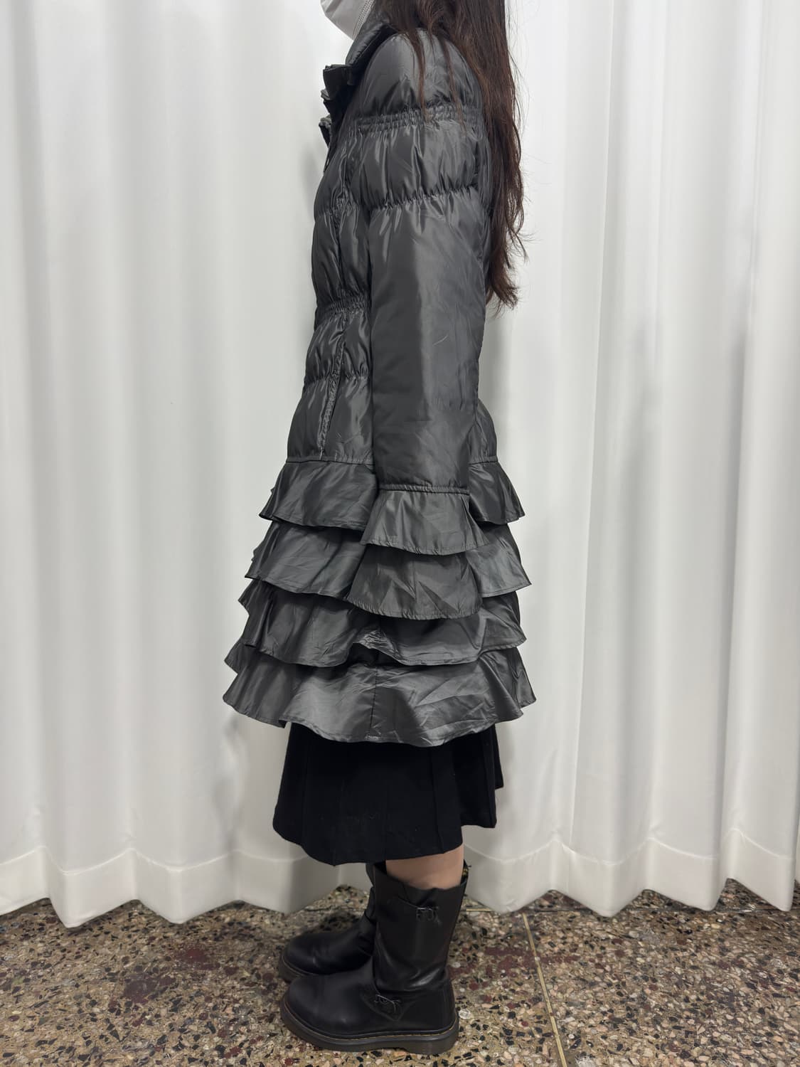 design silver twoway  padding 상품이미지6