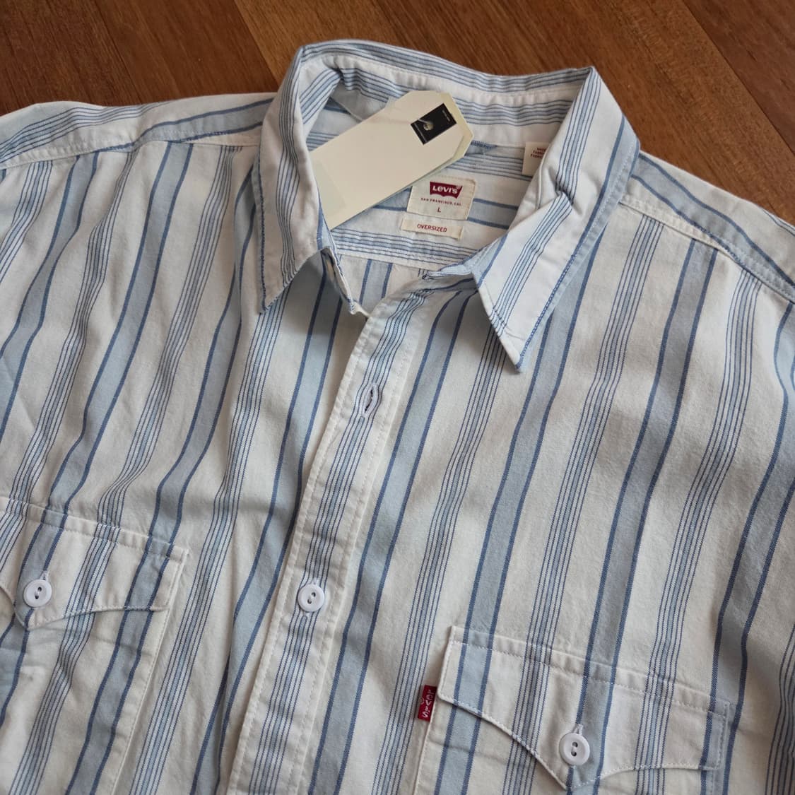 리바이스 오버사이즈 바스토우 웨스턴셔츠 L사이즈 상품이미지2