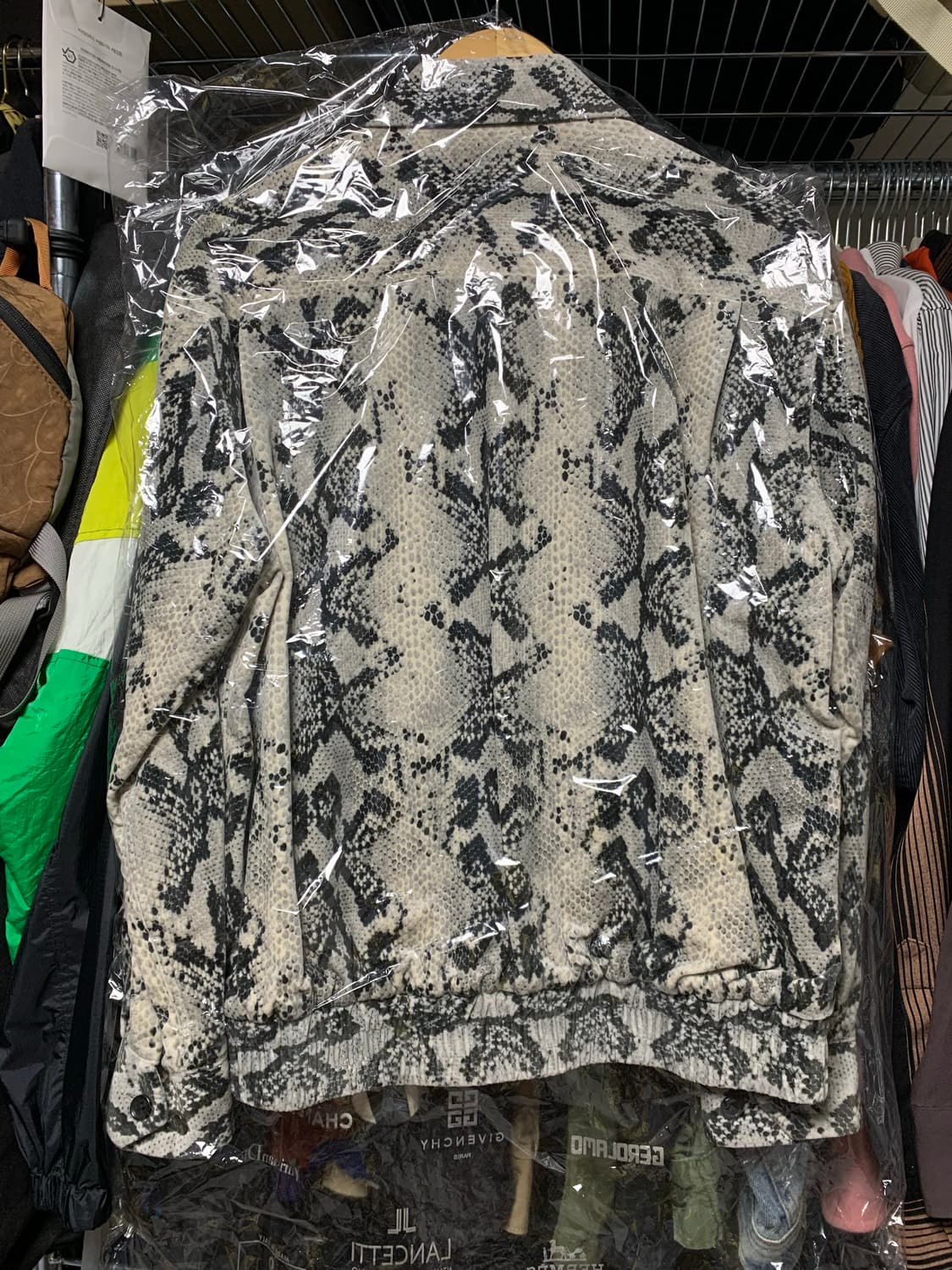 와코마리아 뱀피 자켓 M 상품이미지2