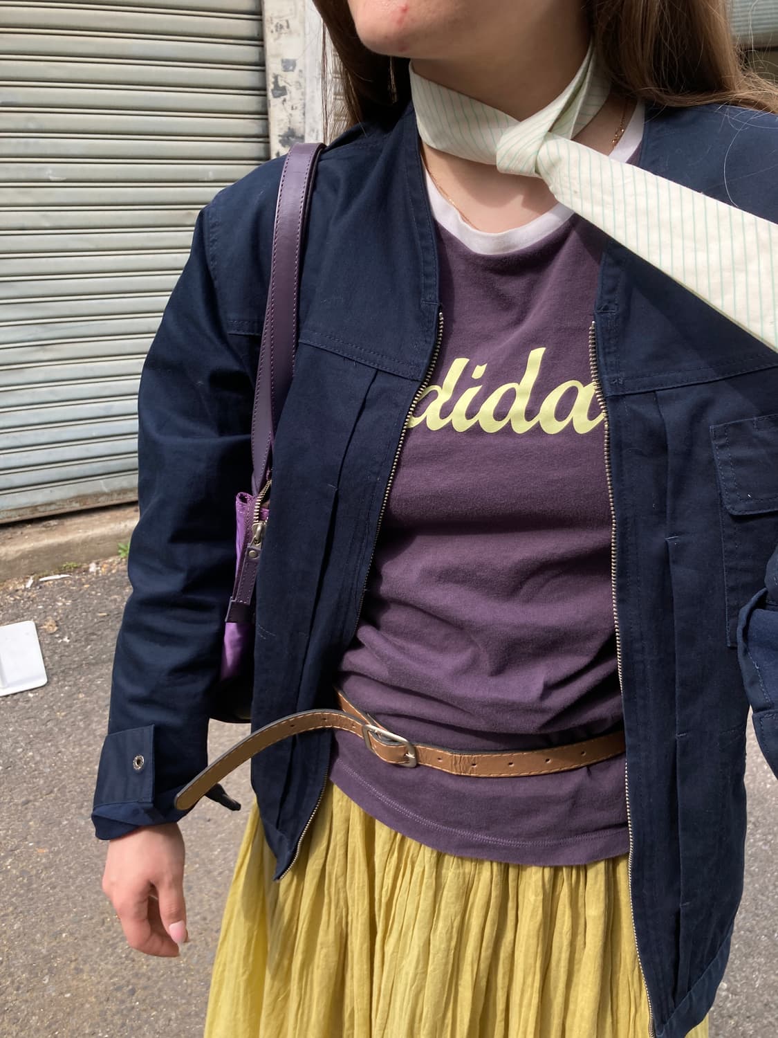 Adidas 퍼플 링거티 상품이미지1