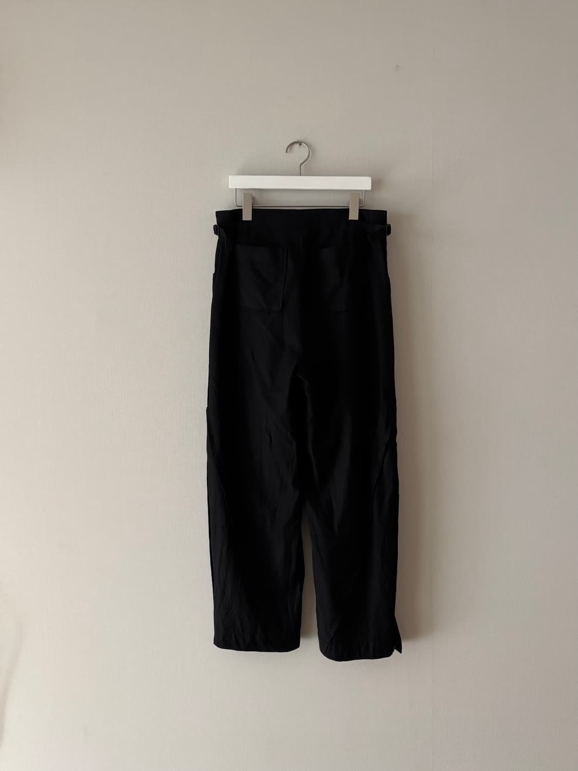 [2] 폴리테루 피셔맨 팬츠 블랙 상품이미지2