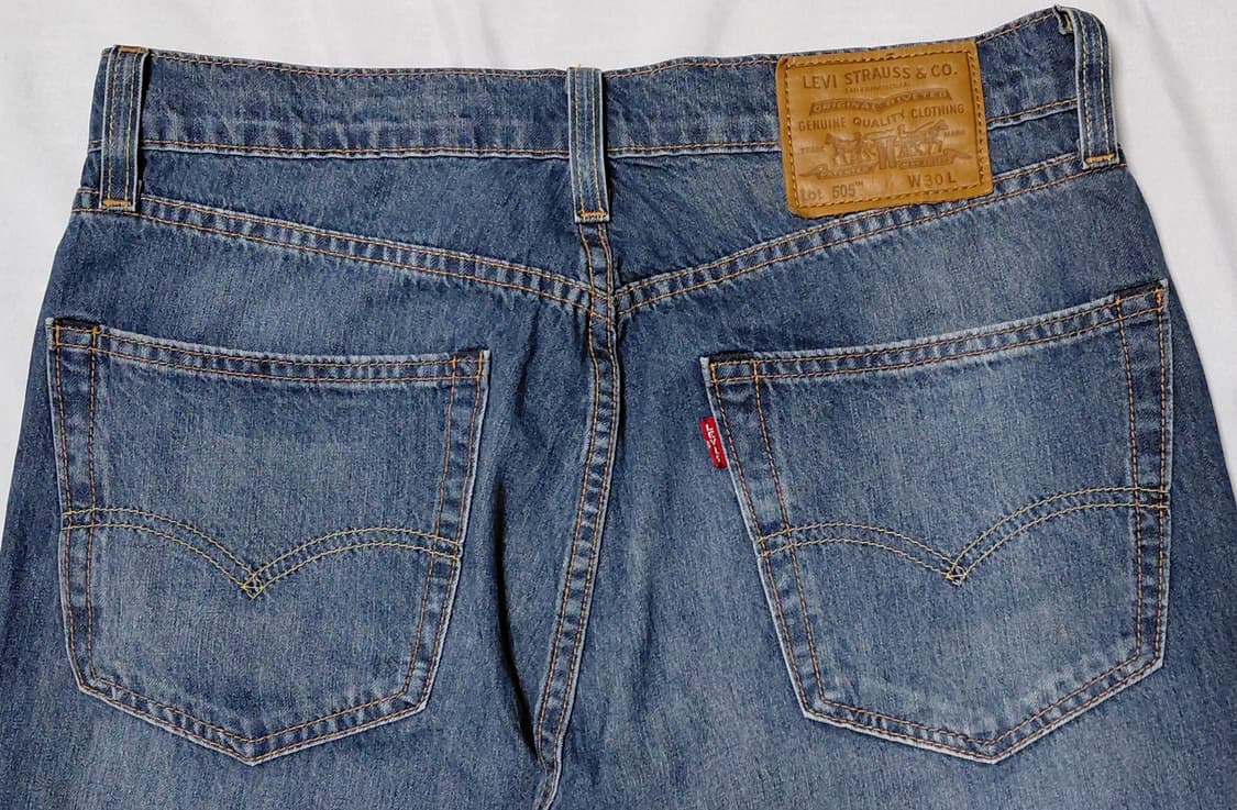 [Levi's Premium] 리바이스 505 프리미엄 7부 크롭 데님 상품이미지7