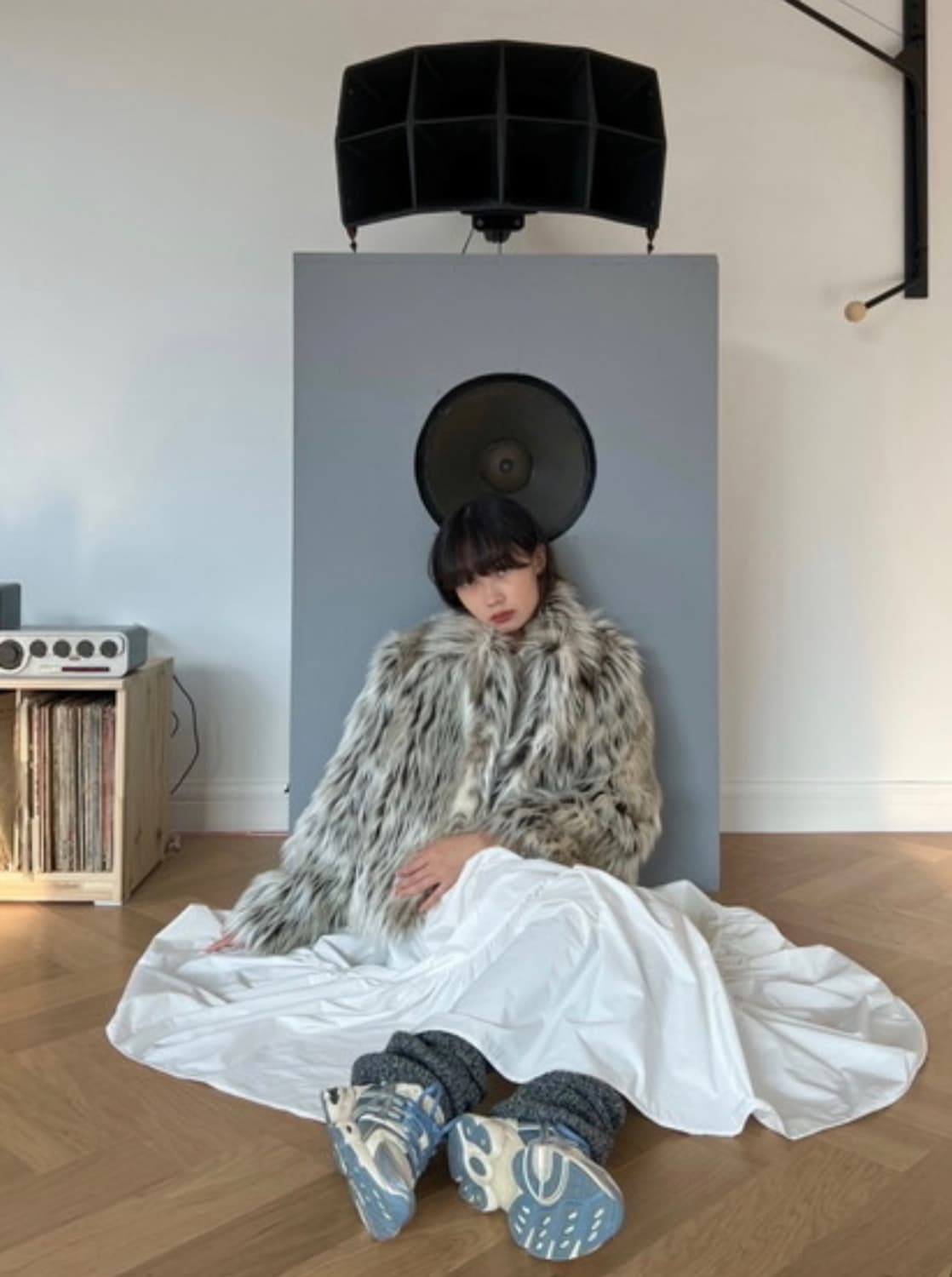 더스튜디오케이 퍼자켓 _ 딘디, 민주 착용 상품이미지4