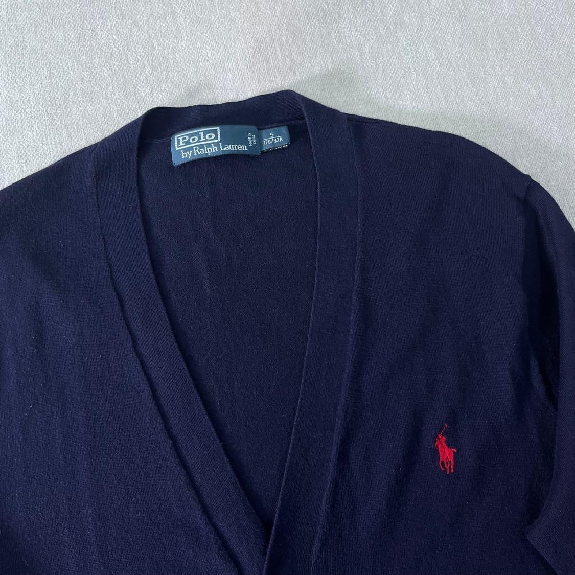 95 폴로랄프로렌 코튼 네이비 가디건  상품이미지2