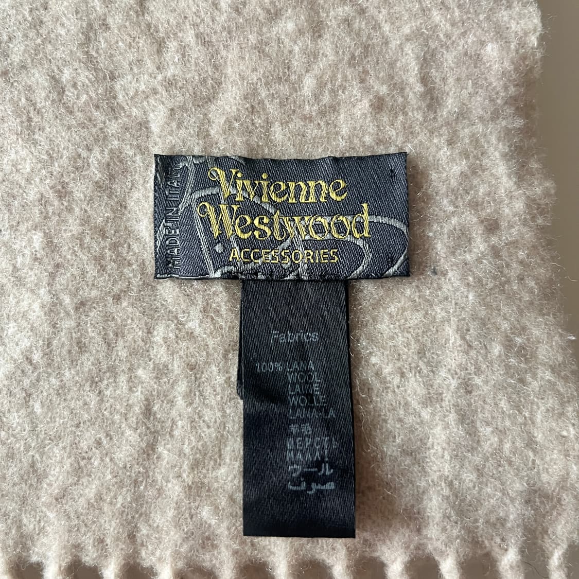 VIVIENNE WESTWOOD wool 100% Muffler 이태리제 상품이미지5