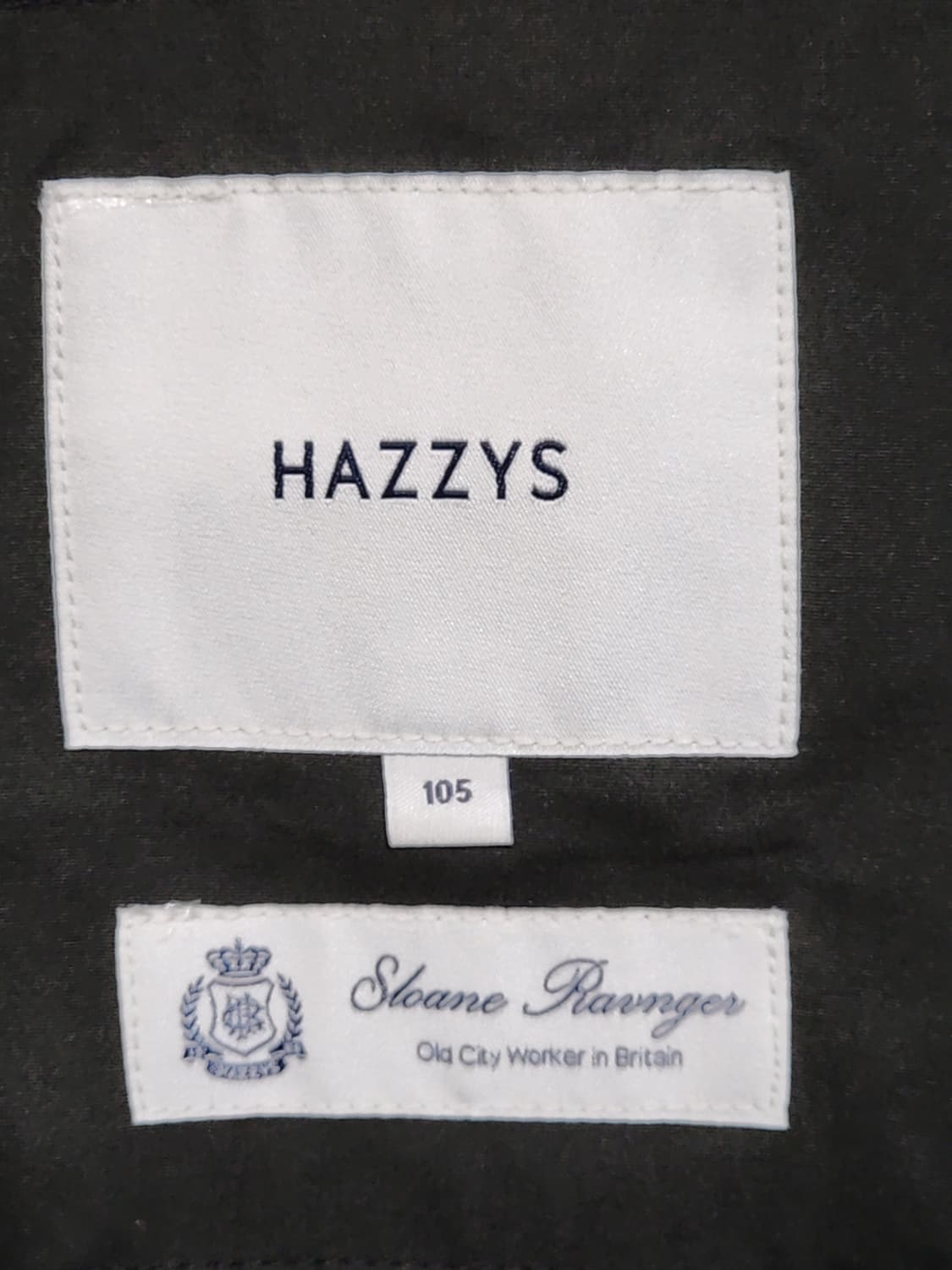 (105) 헤지스 점퍼 코듀로이 카라넥 집업 자켓  상품이미지3