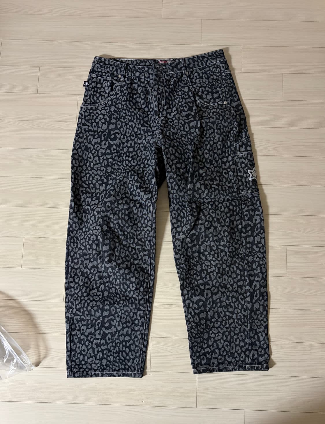 스타팀 레오파드 카펜터 팬츠 상품이미지5