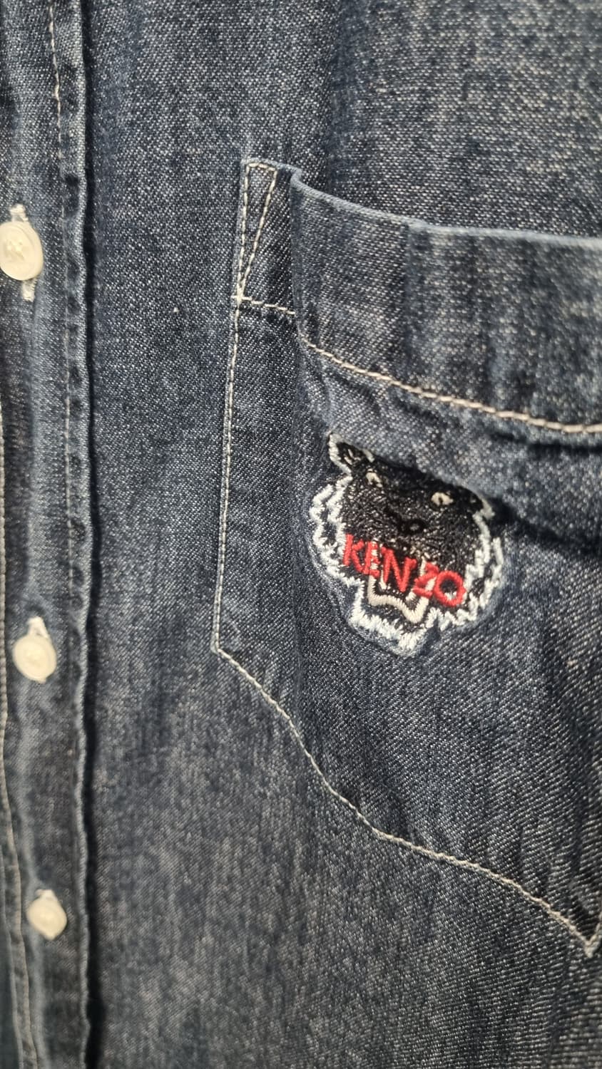 KENZO 남성 데님셔츠 가슴반품60(105~110) 상태9 상품이미지3
