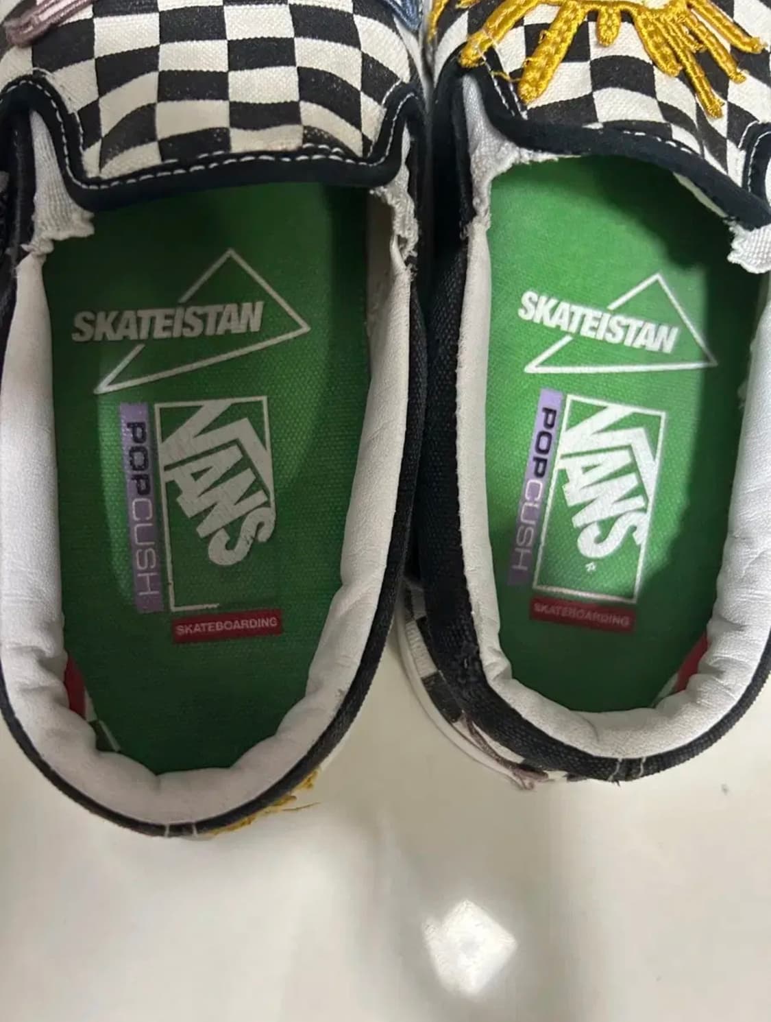 반스 X skateistan skate 슬립온 255 콜라보제품 상품이미지2