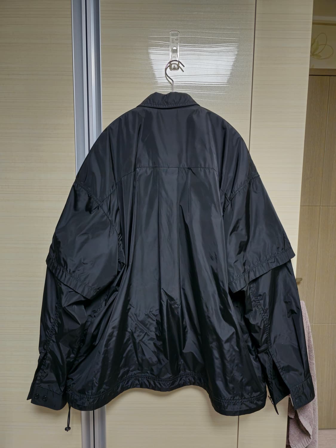 준지 소매 탈부착 셔츠 상품이미지2