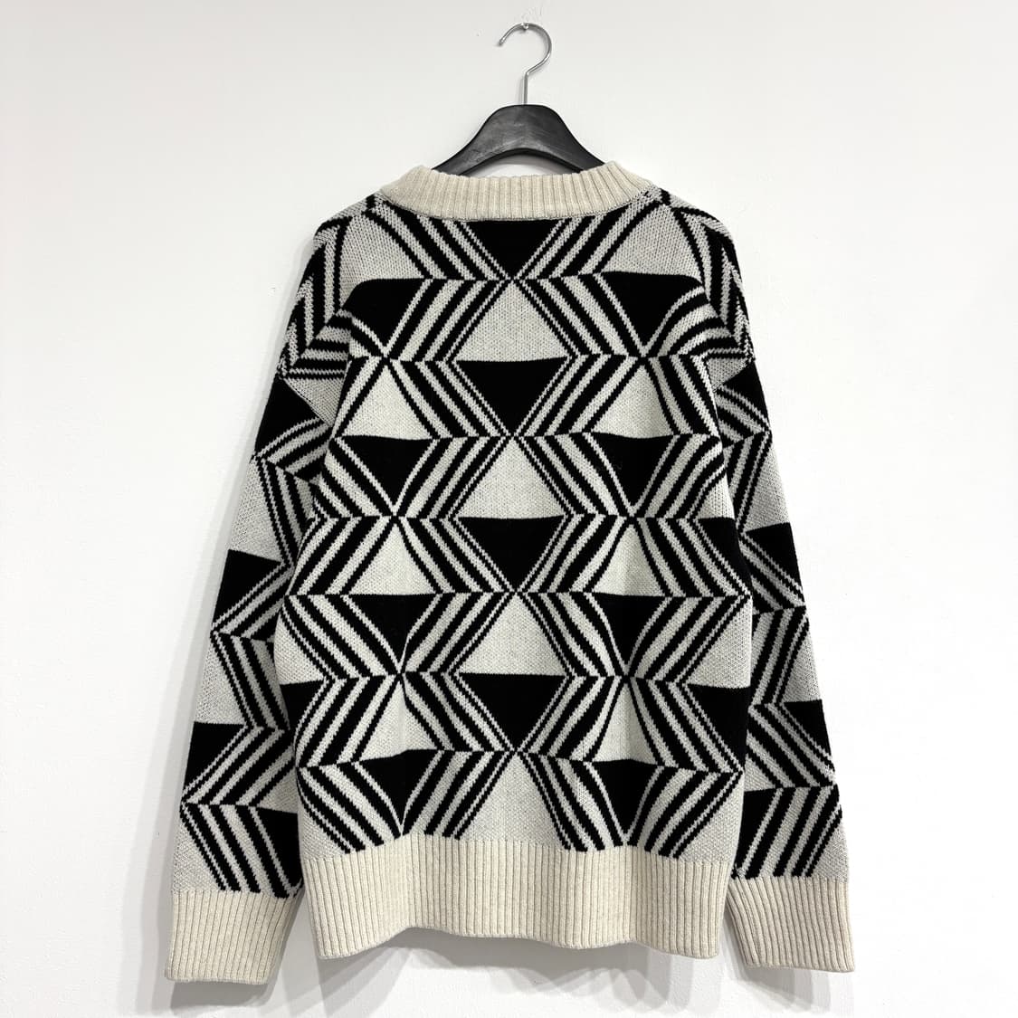 [새상품] 패턴 코튼니트 상품이미지3