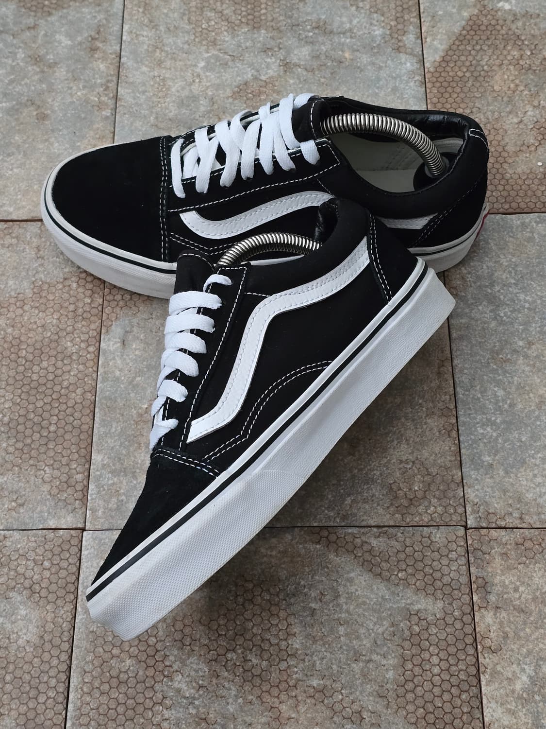 (240)반스 올드스쿨 검흰 상품이미지6