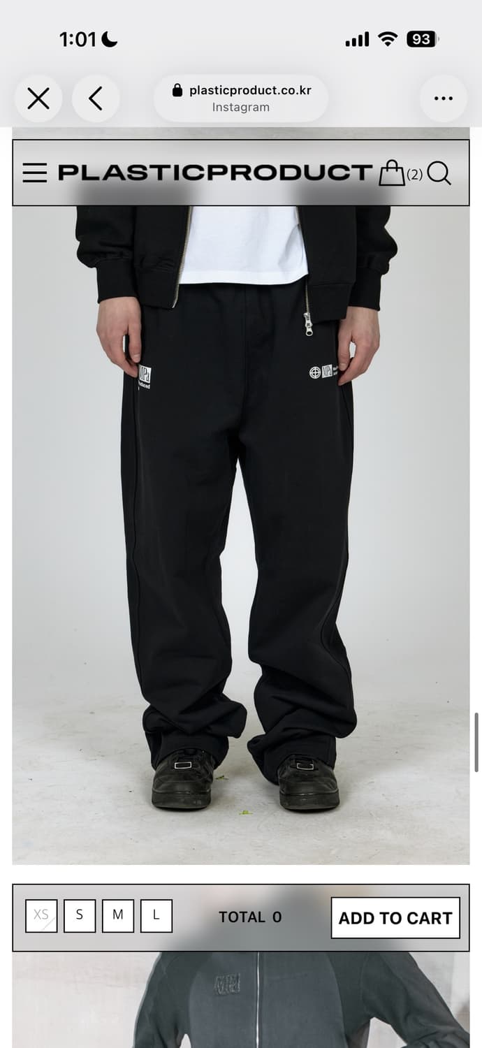 MPa SWEATPANTS (BLACK) L 상품이미지1