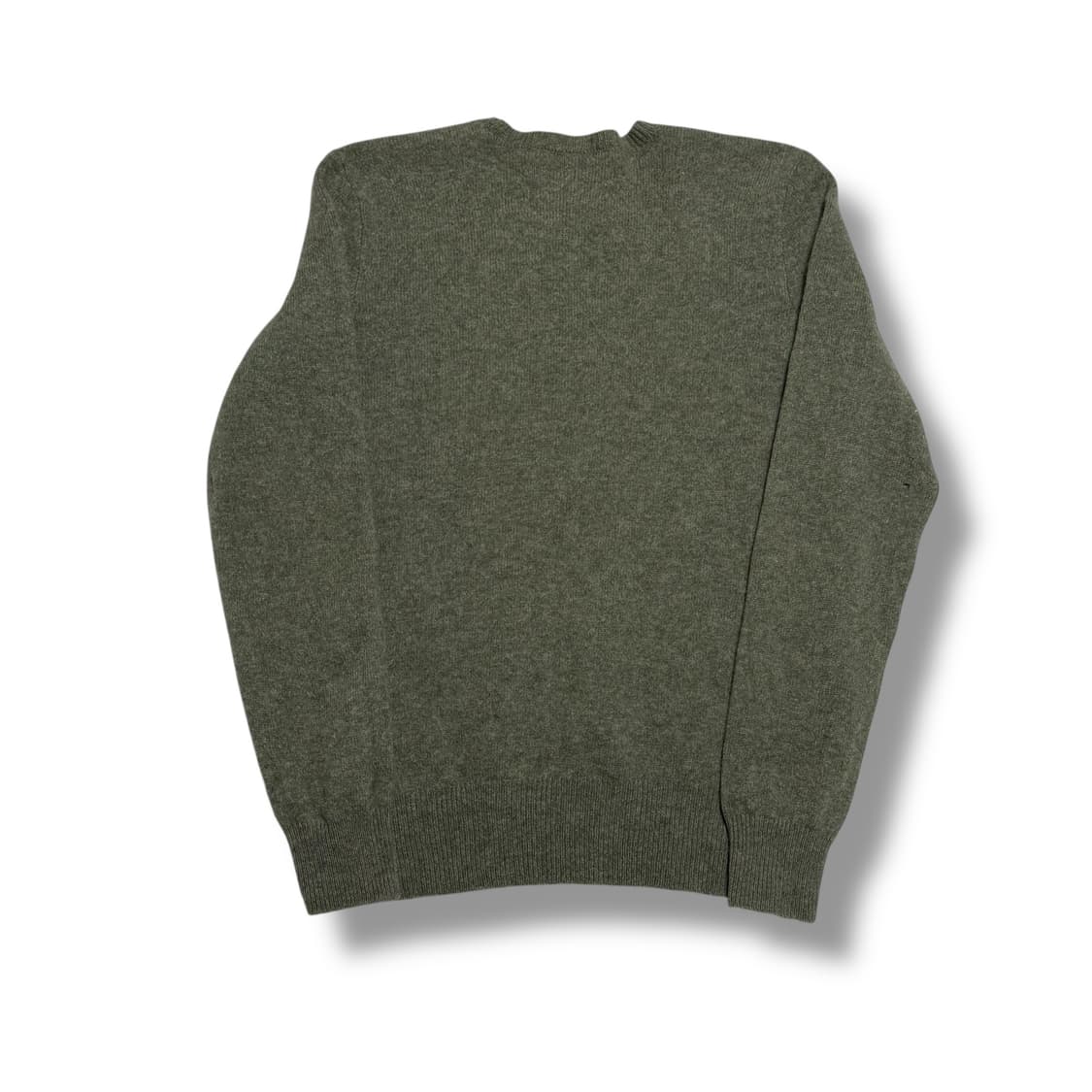 Polo Ralph Lauren 여성 100% 램스울 올리브 그린 니트 상품이미지2