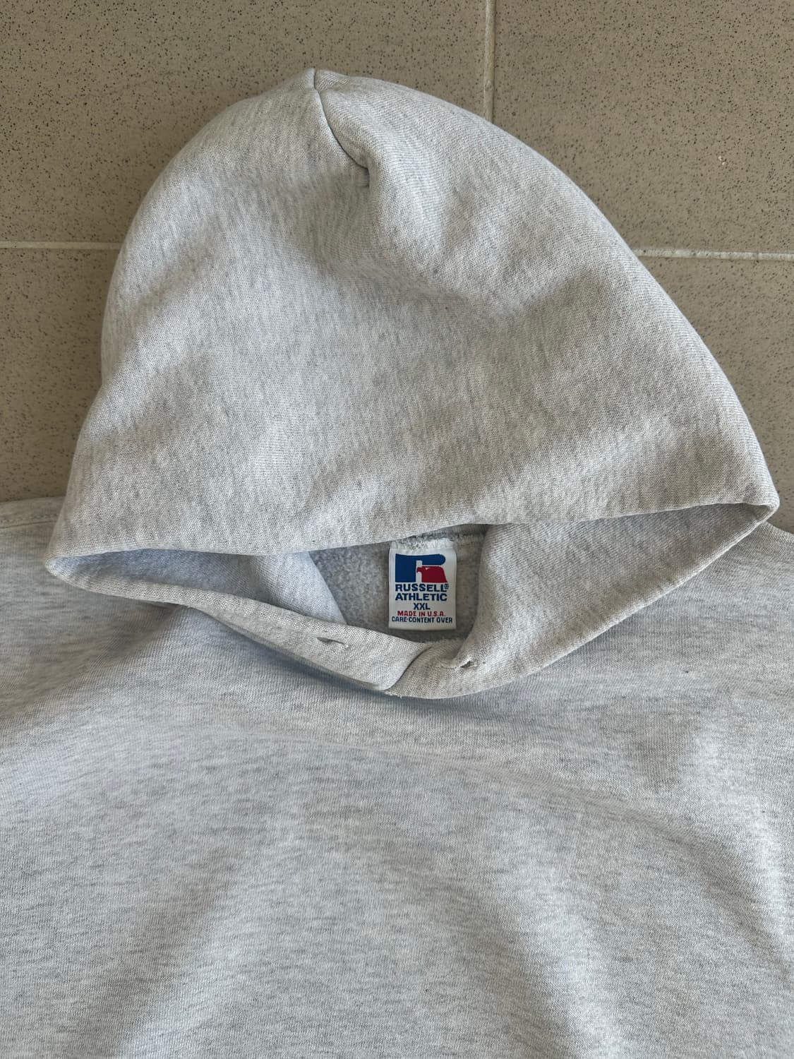 90s 빈티지 러셀 후드 그레이 XXL 상품이미지9