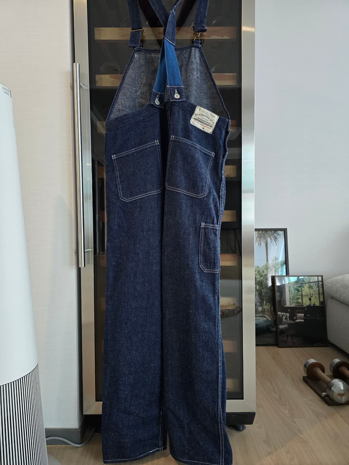 WAREHOUSE 웨어하우스 Lot1093 오버롤 34사이즈입니다. 상품이미지2