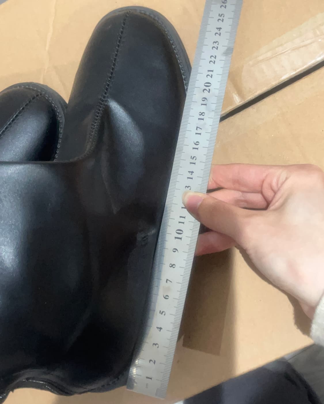 미사용 | 3cm굽 250 롱부츠 상품이미지9