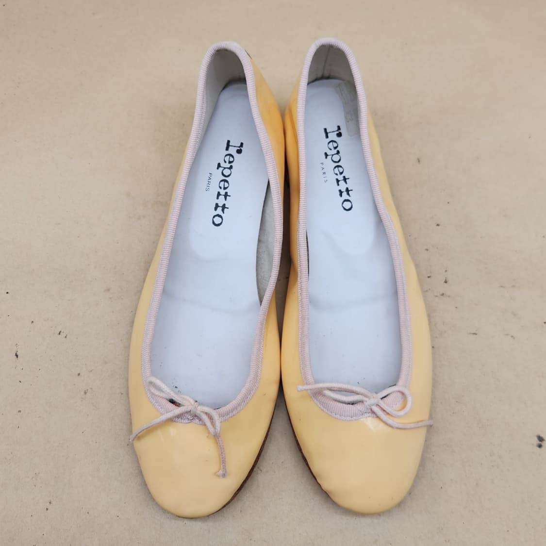 레페토 노랑 여성 구두37.5 230 굽4 상품이미지2