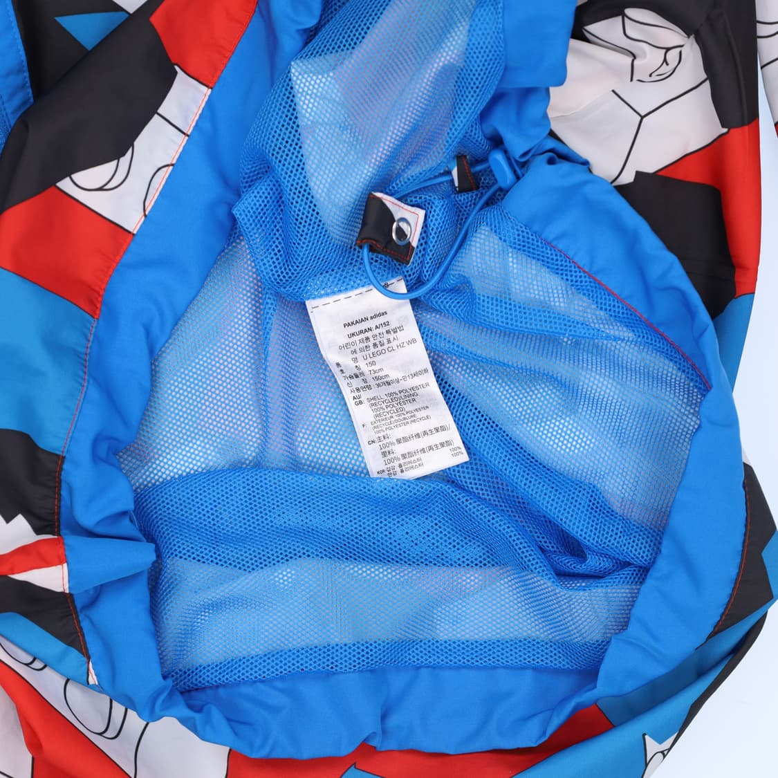 150 아디다스 키즈 아노락 바람막이 0206M 상품이미지4