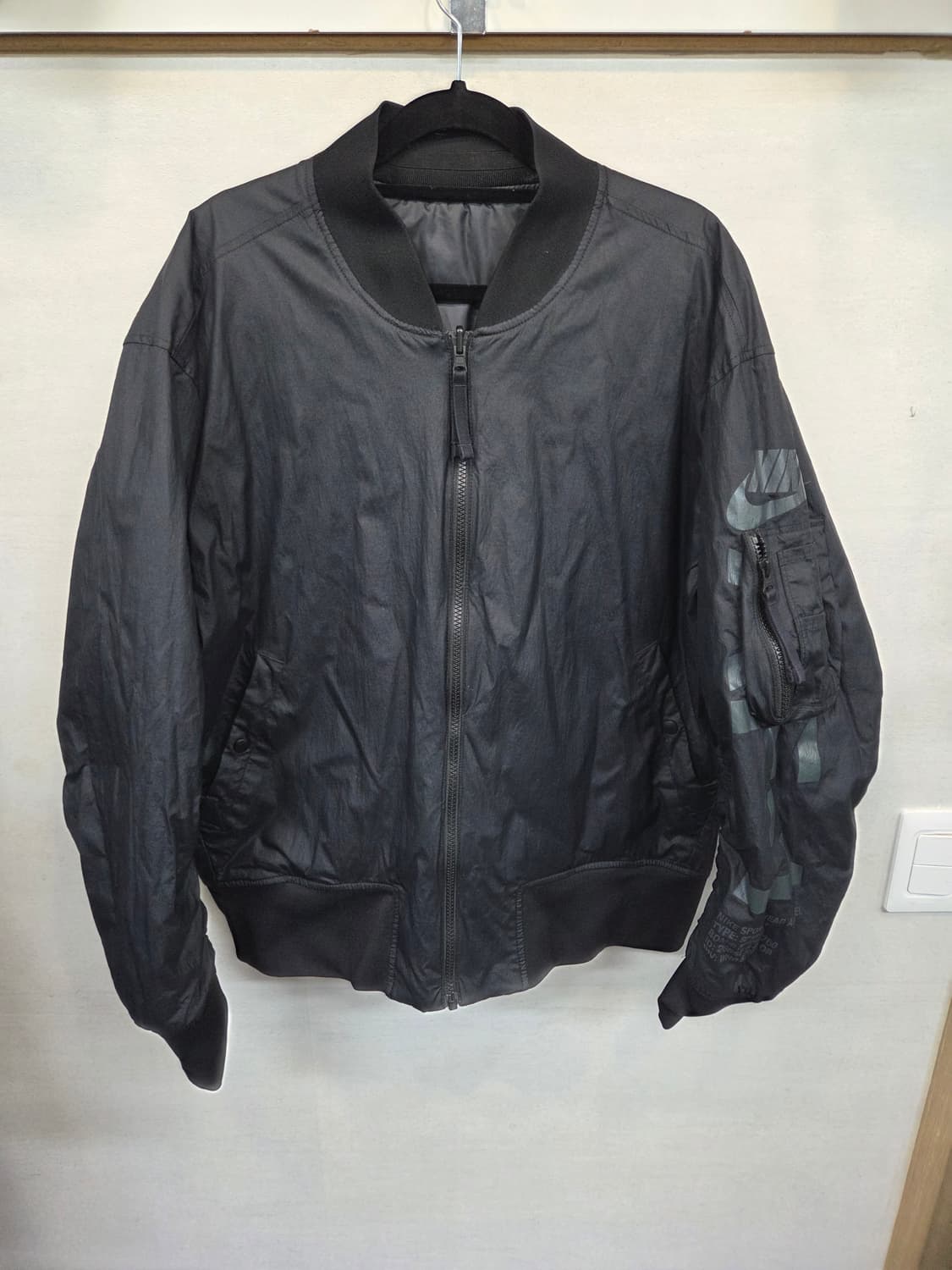 나이키 윈터 에어포스1 리버시블 항공 자켓 xl 상품이미지3