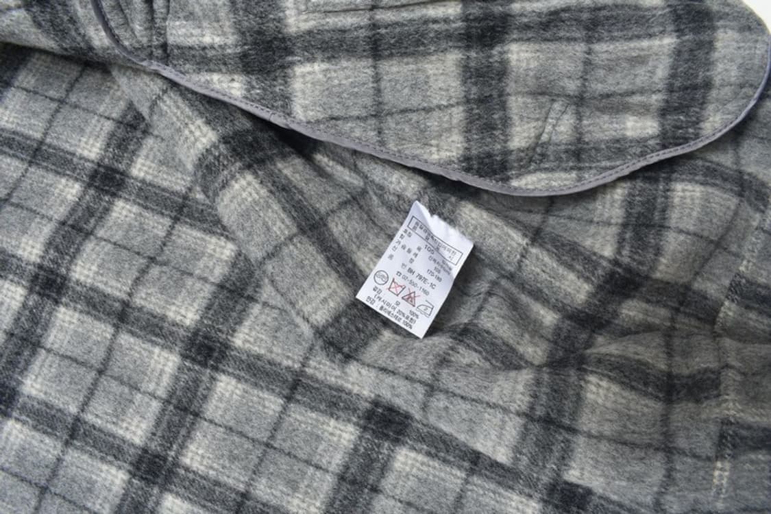 90S 라코스테 울 캐시미어 블루종 자켓 105 N1153 상품이미지6