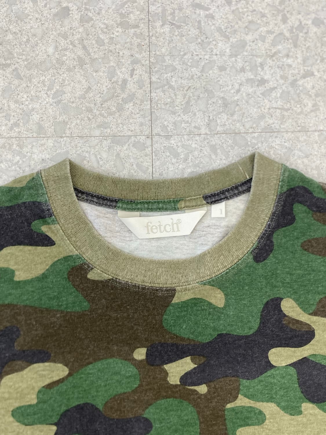 Fetch WAR IS HELL 카모 반팔 L 상품이미지3