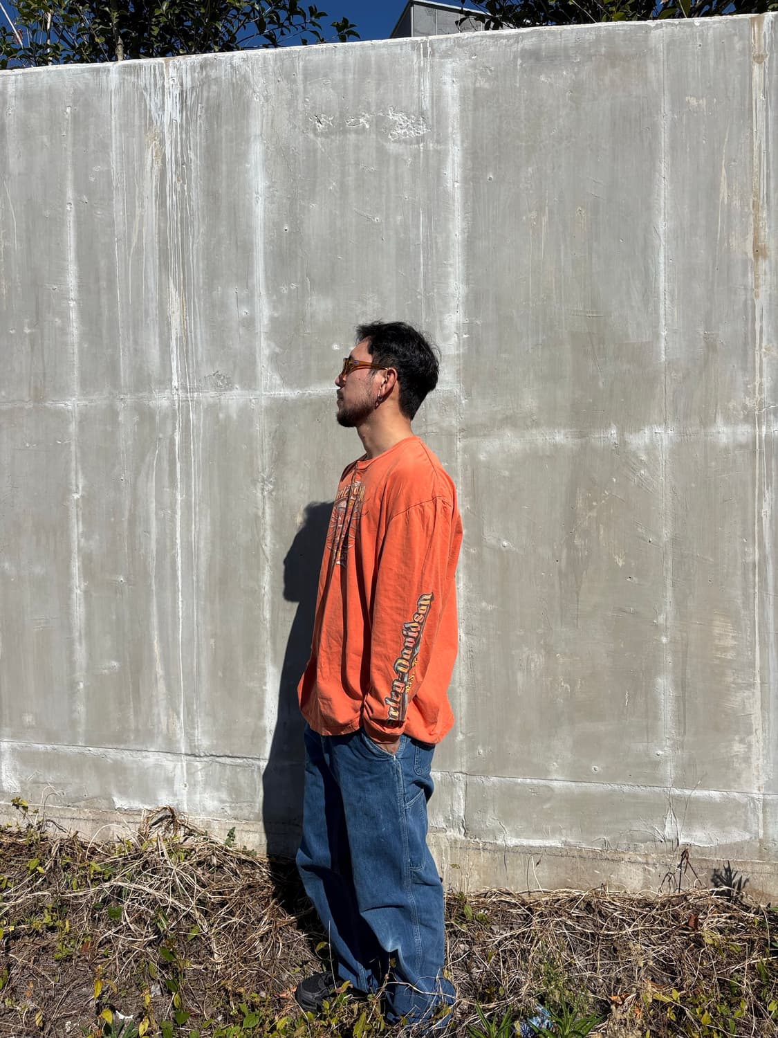 할리데이비슨 빈티지 롱슬리브 2XL 상품이미지2