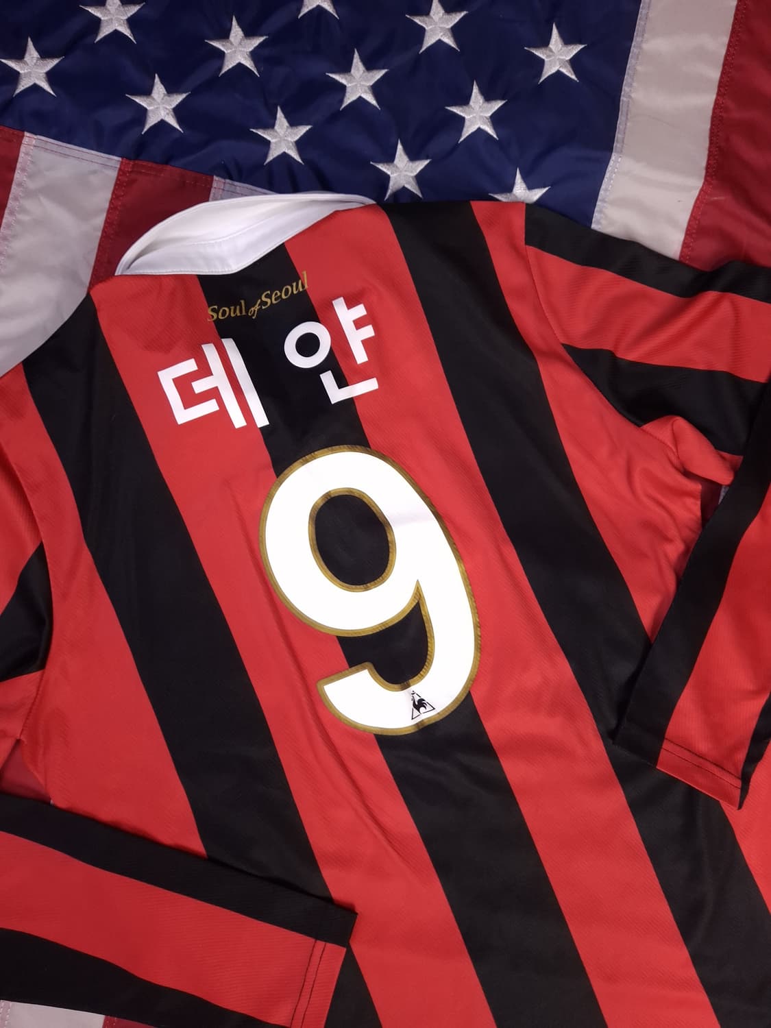 오리지날 르꼬끄 2016 FC 서울 ACL 홈 데얀 축구유니폼 상품이미지6