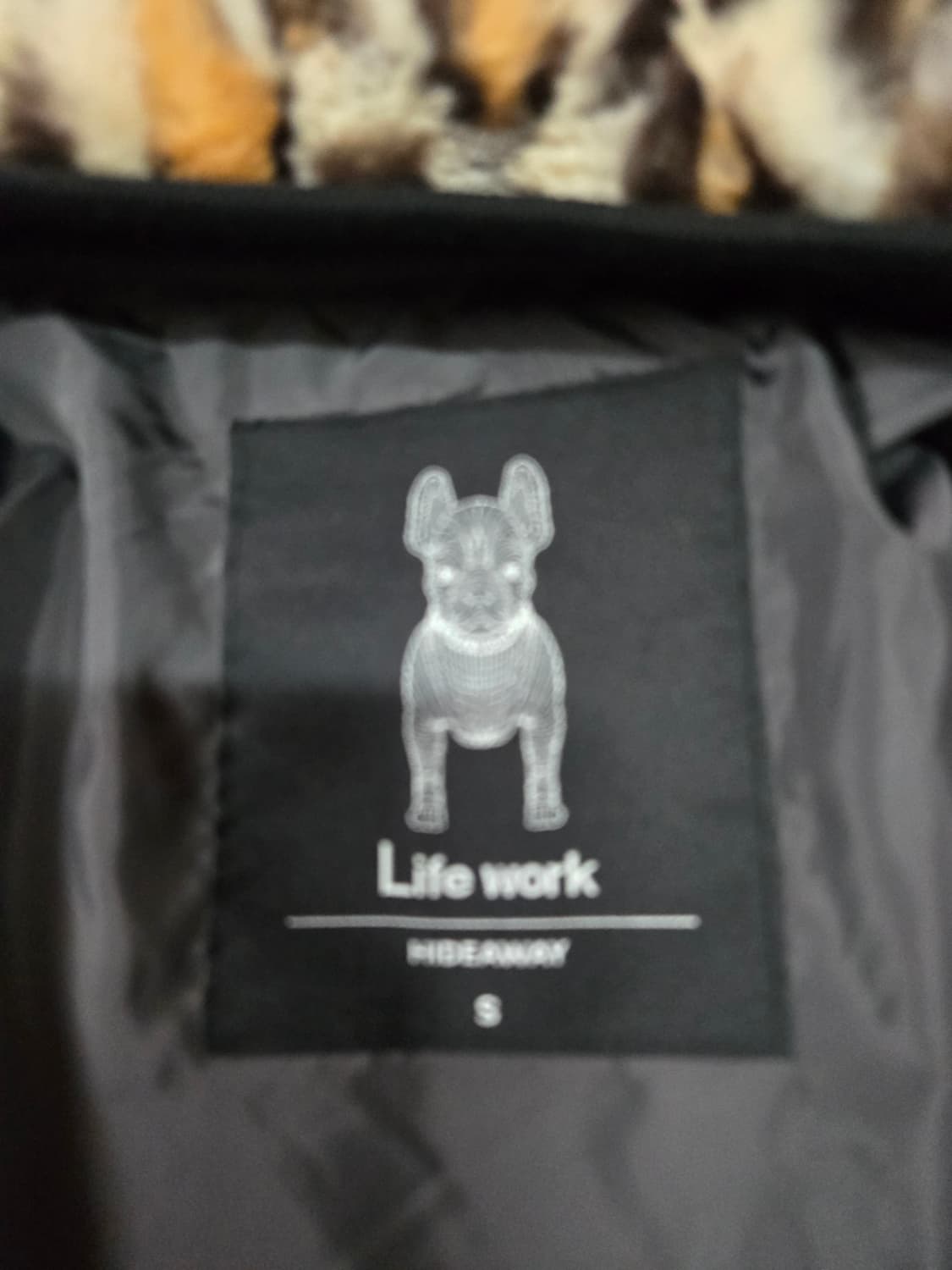 라이프워크 에코퍼 레오파드 후드 점퍼 상품이미지9