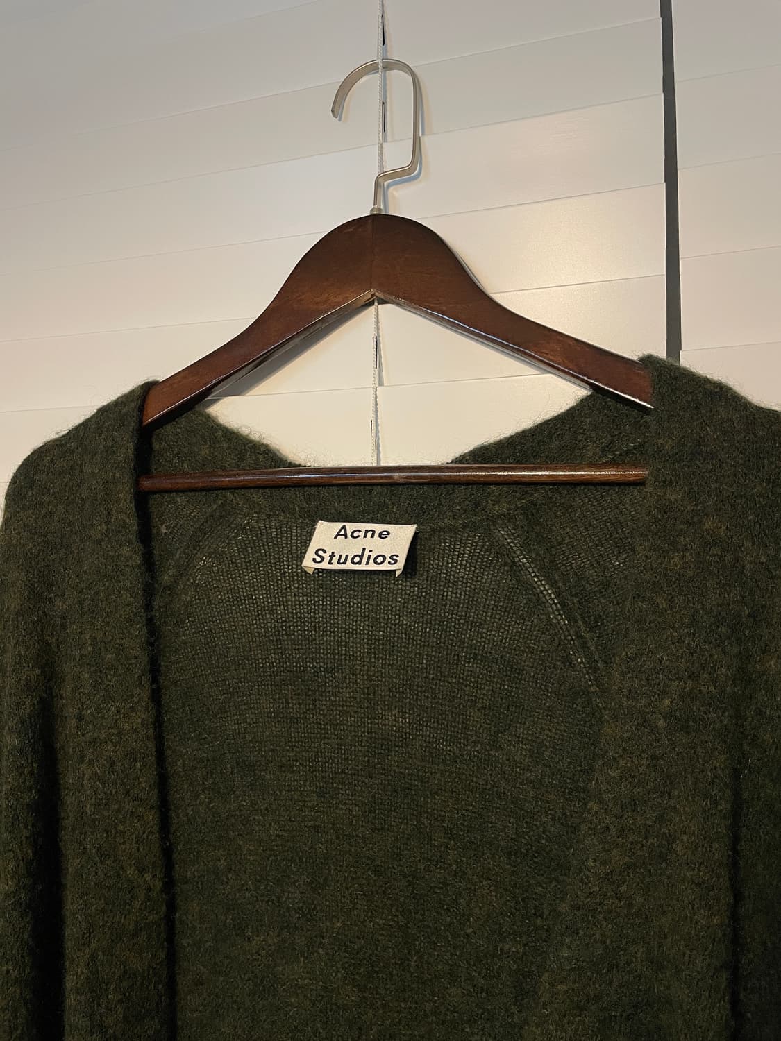 아크네 스튜디오 모헤어 가디건 상품이미지4