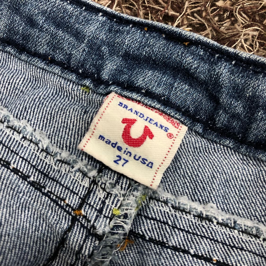 트루릴리전 JOEY 조이 워싱 데님팬츠 상품이미지6