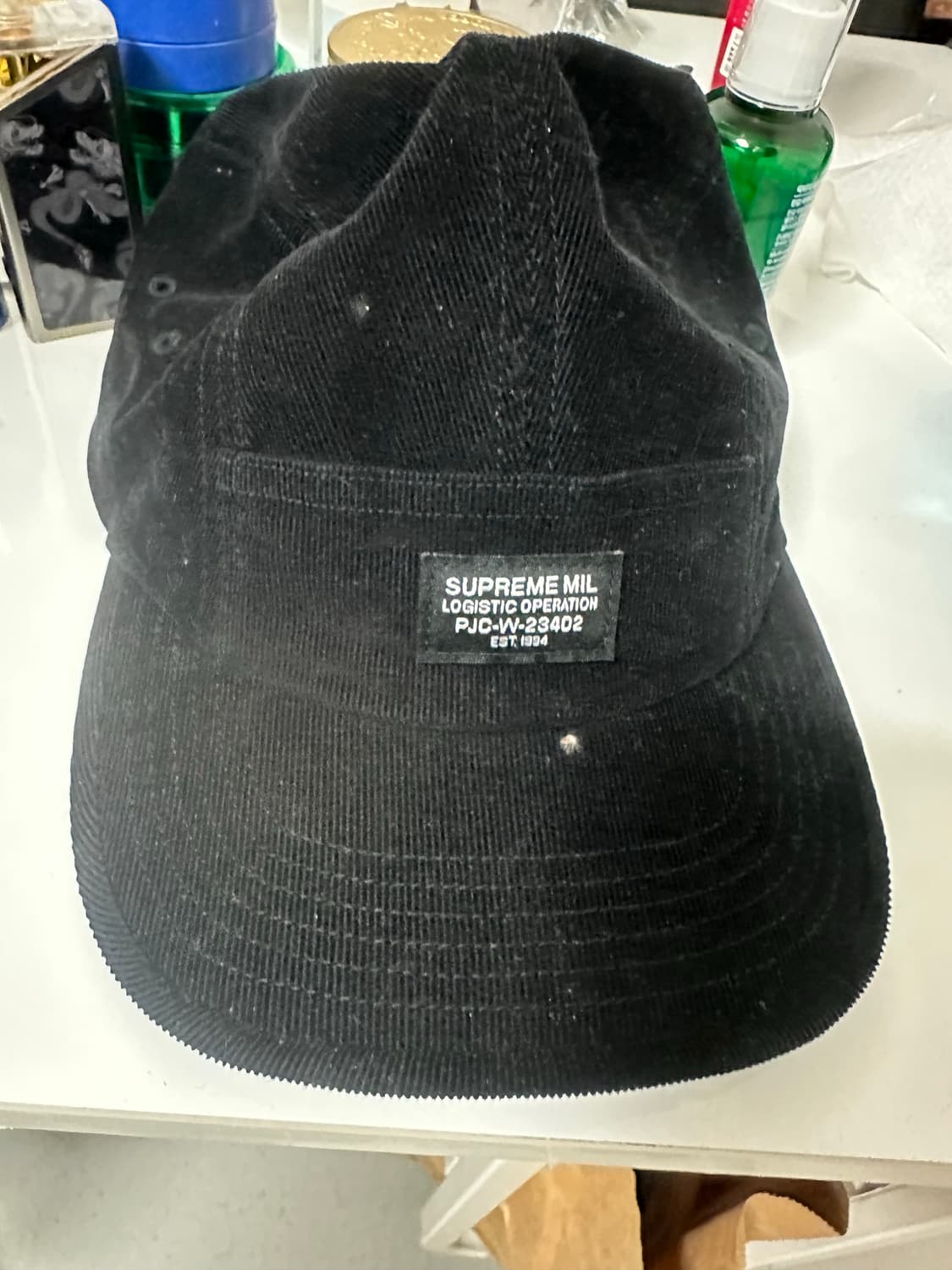 슈프림 코듀로이 캠프캡 상품이미지1