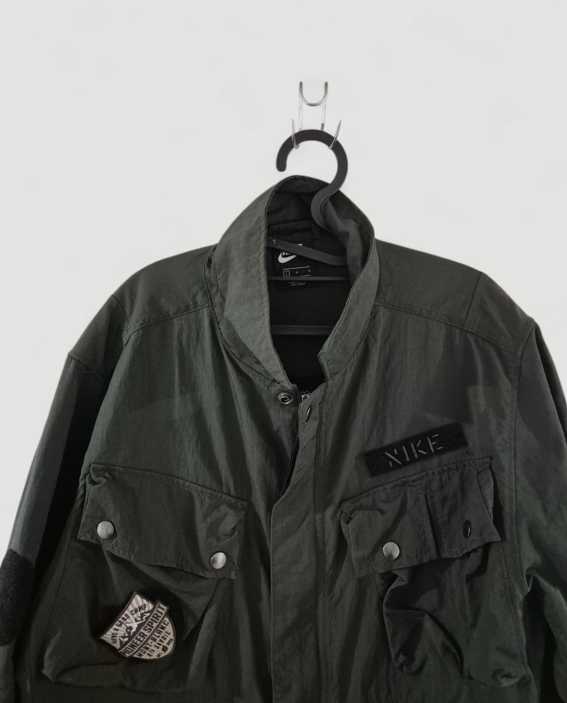 [L]나이키 패치 멀티포켓 하프 야상자켓 상품이미지1