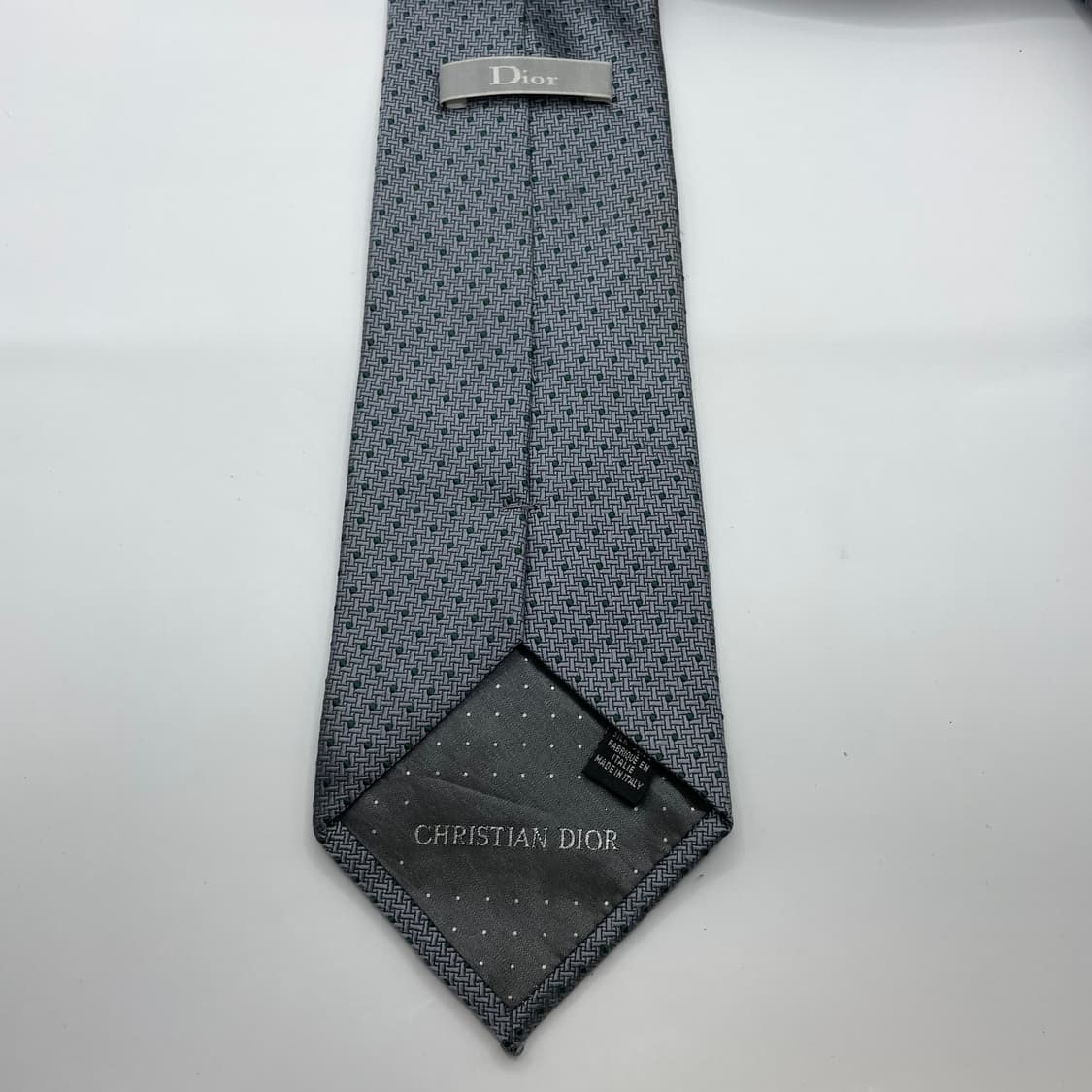 738) (Christian DIOR) 크리스찬 디올 패턴 넥타이 상품이미지2