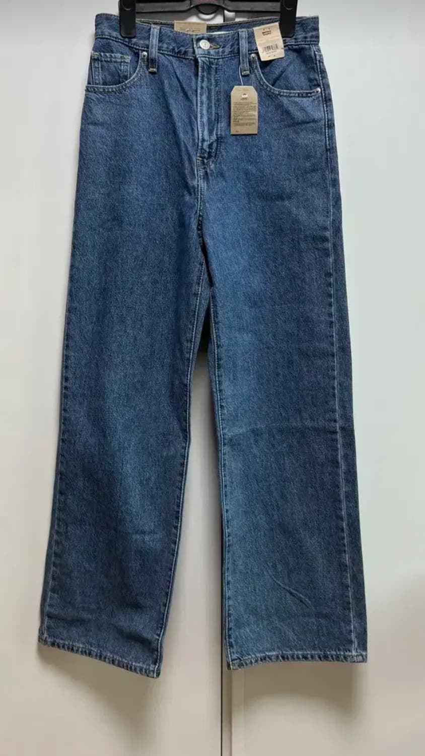 리바이스 하이웨스트 스트레이트 청바지 진 26 대드진 로우프로진 상품이미지2