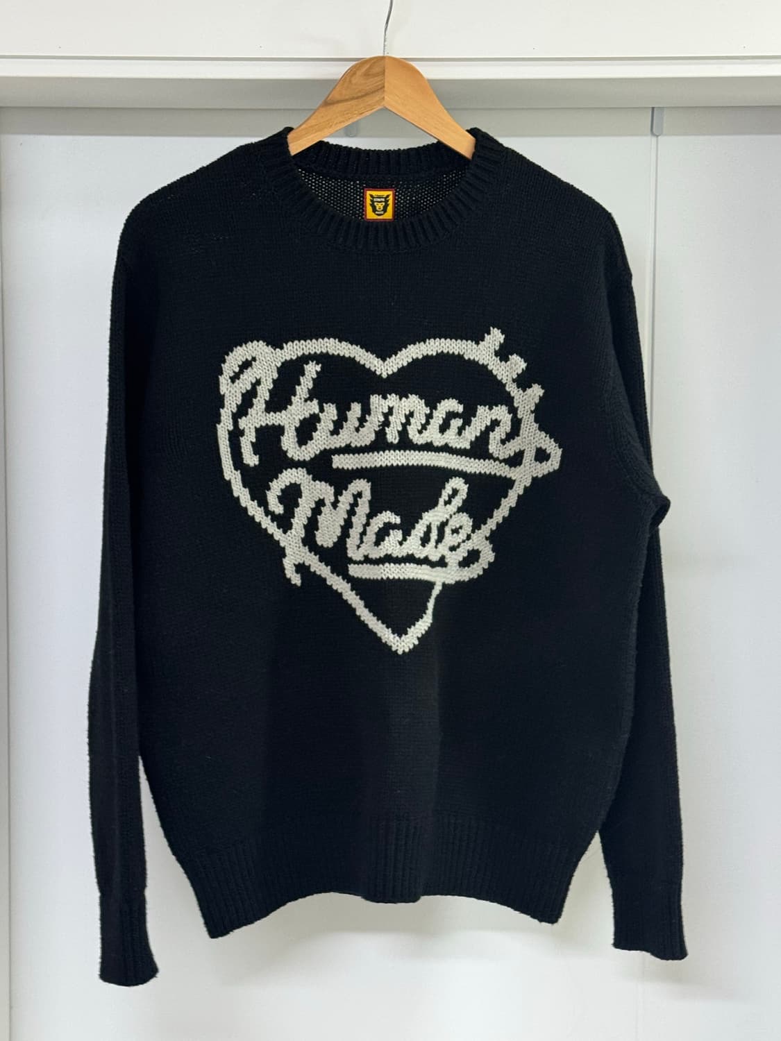 휴먼메이드 로우 게이지 니트 스웨터 L사이즈 상품이미지1