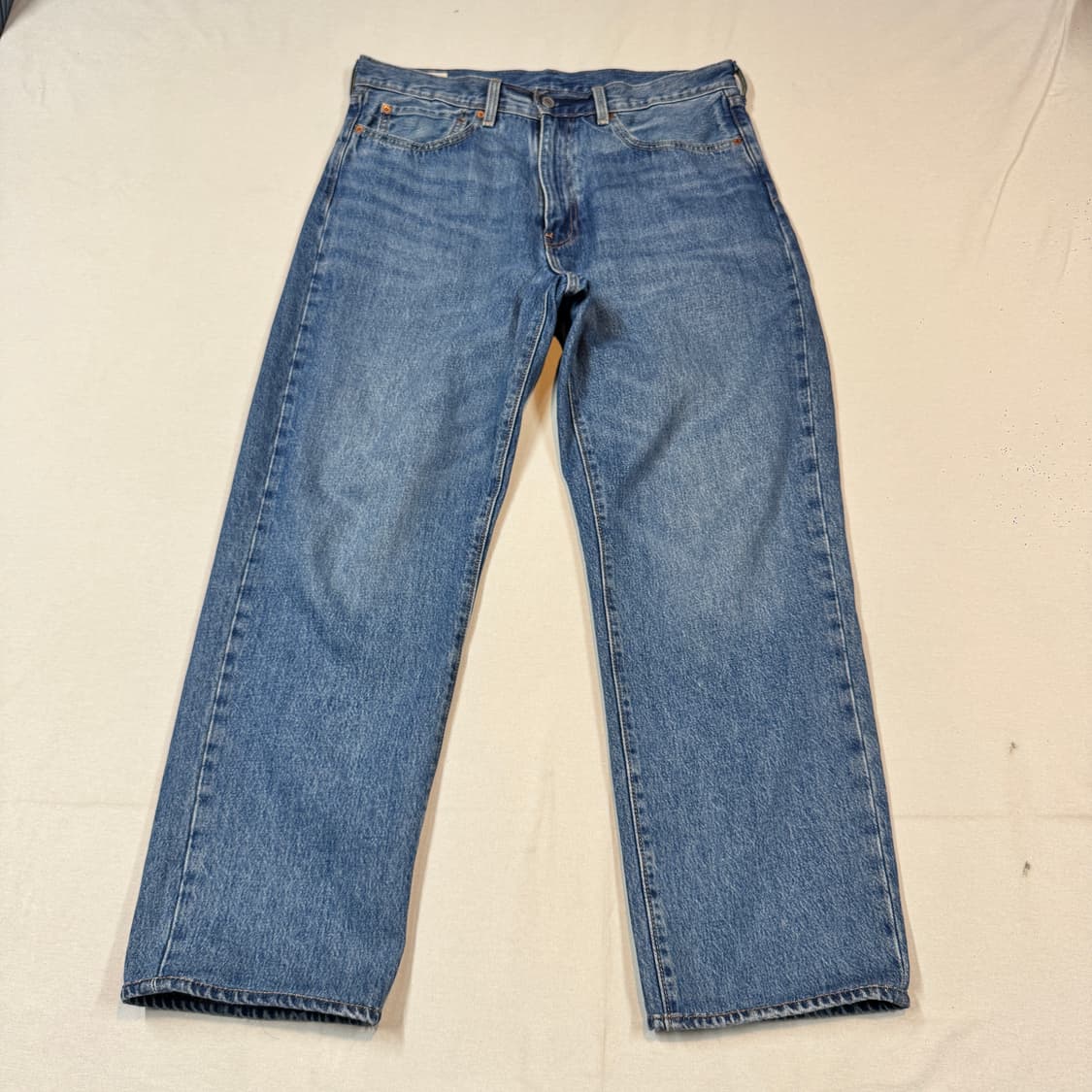 36inch) 리바이스 568 루즈 스트레이트 와이드 데님 청바지 상품이미지5