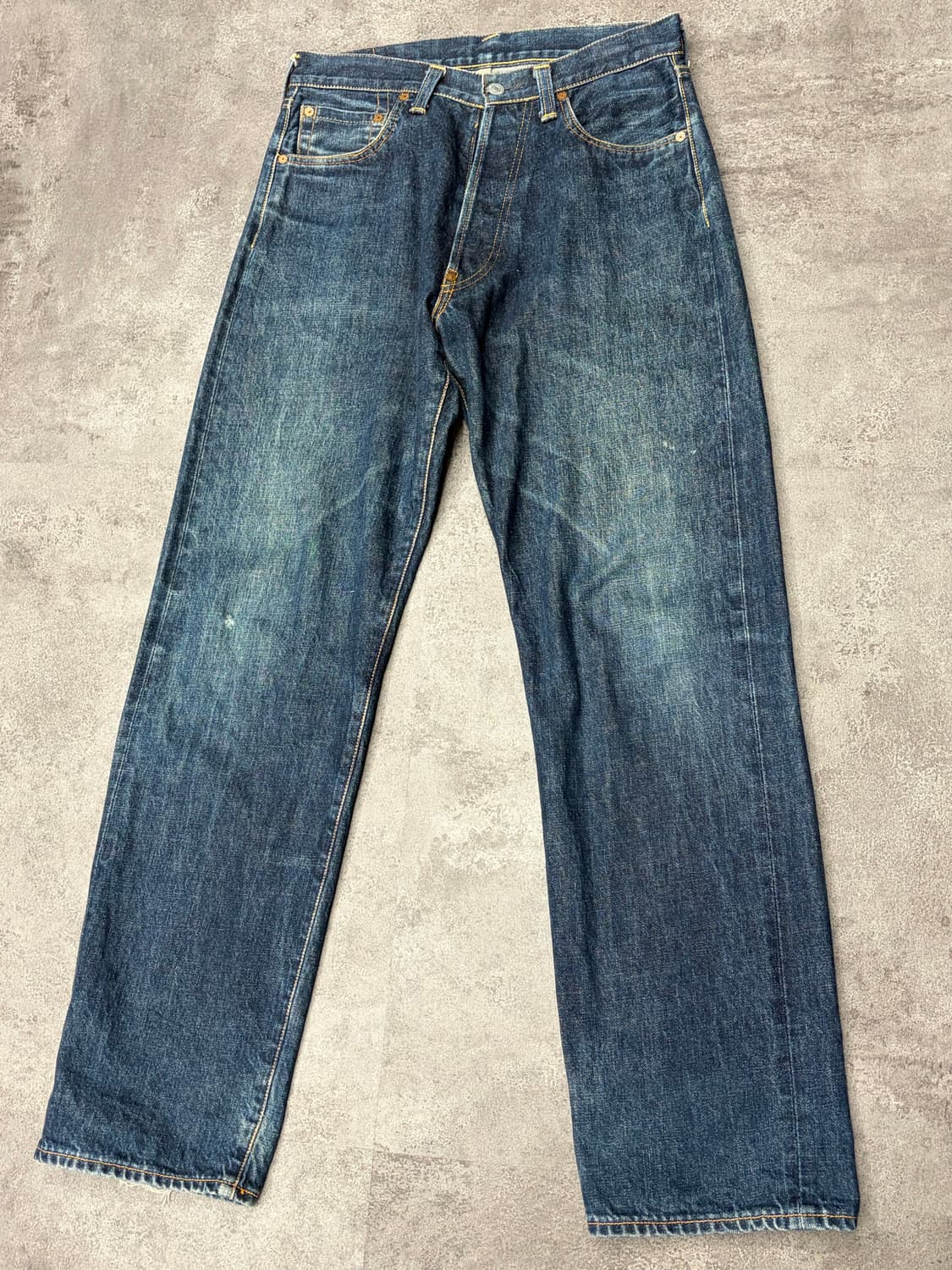 90s 에비수 EVIS No.2 Lot 2000 셀비지 데님 팬츠 상품이미지3