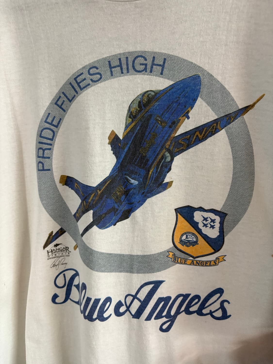 90's Hanes Blue Angels Heavyweight   상품이미지2