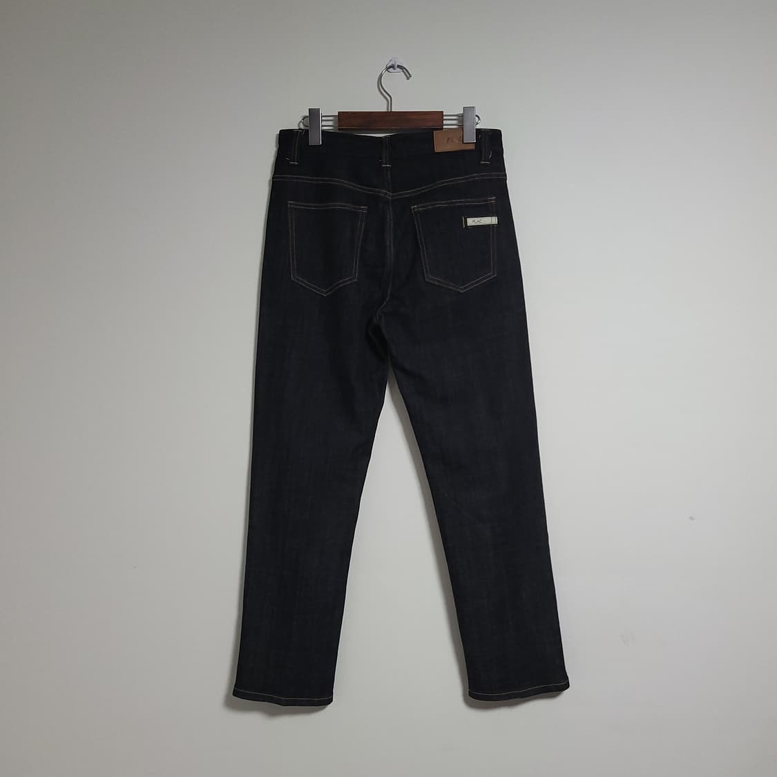 (30) PLAC 플랙 블랙 데님 청바지 스티지 상품이미지3