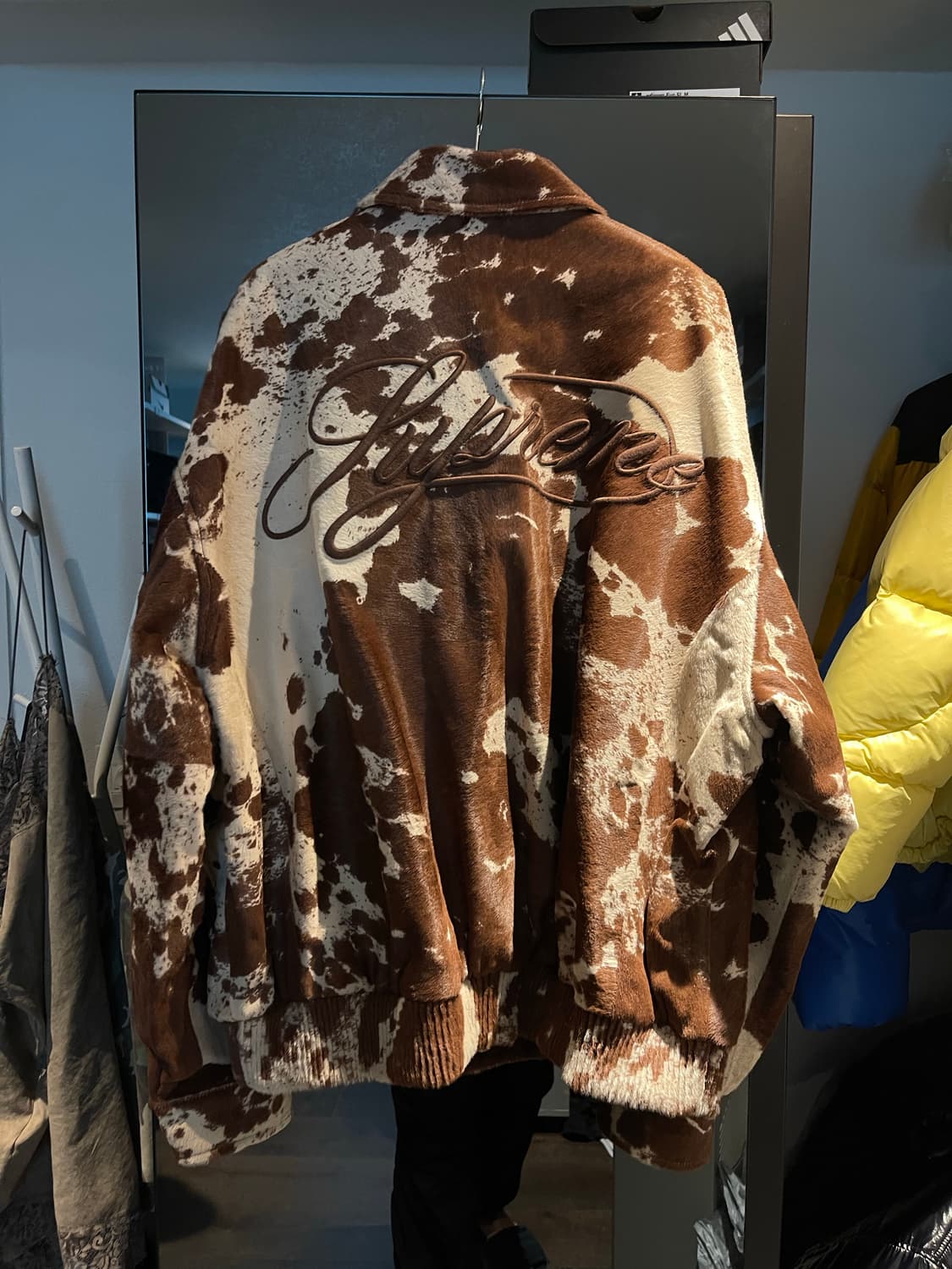 슈프림 송치레더 자켓 상품이미지5