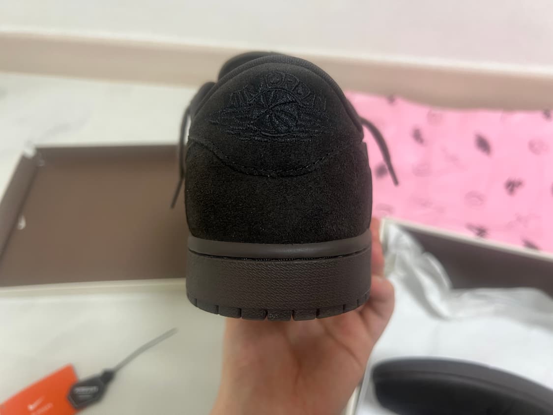 트래비스 스캇 조던1 로우 벨벳브라운 295 판매 상품이미지8