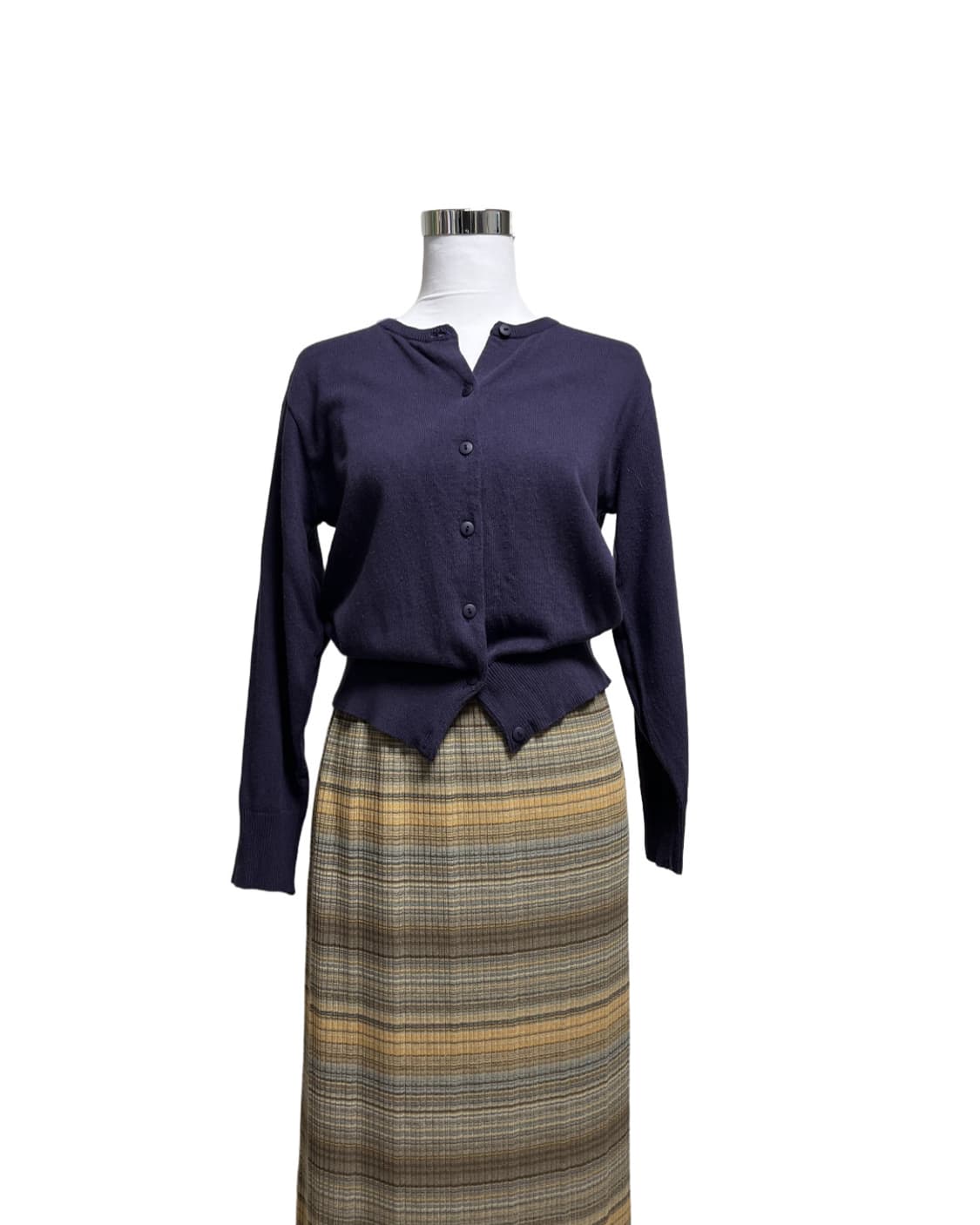 Deep purple cotton cardigan 상품이미지7