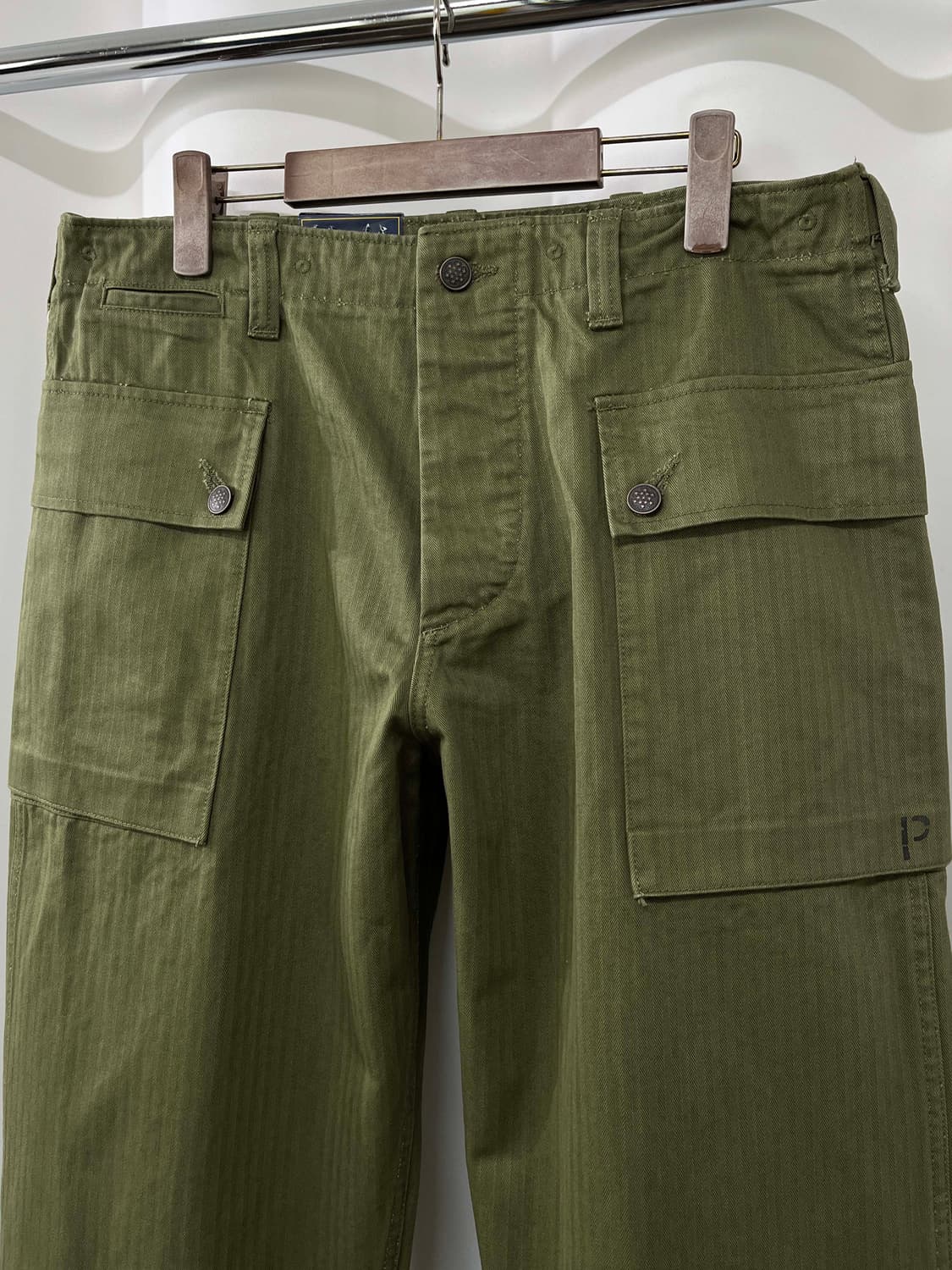 폴로 랄프로렌 p44 hbt 유틸리티 올리브 몽키팬츠 상품이미지5