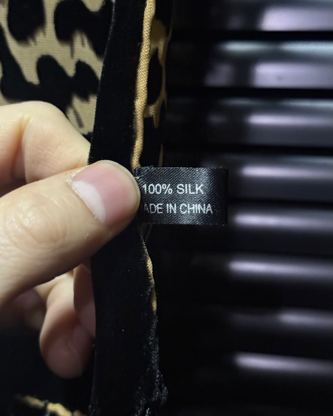 실크 벨벳 벨루어 레오파드 호피 머플러 프린지 락시크 고스펑크 갸루 모리 상품이미지6