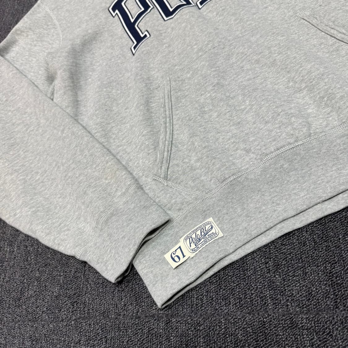 폴로 랄프로렌 빅로고 아치 포니 후드티 상품이미지6